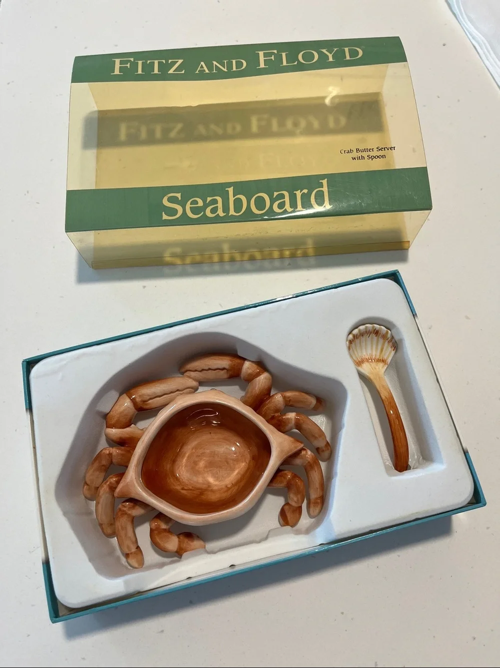 SEABOARD Butter Server with Spoon